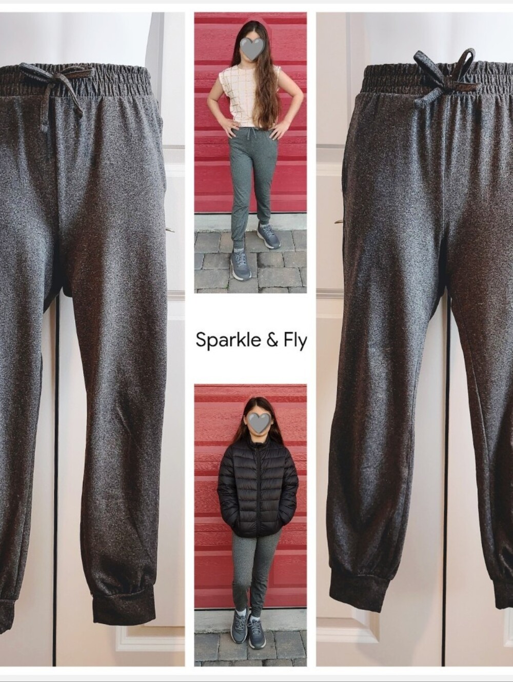 Dark Gray Joggers (2 Pairs)